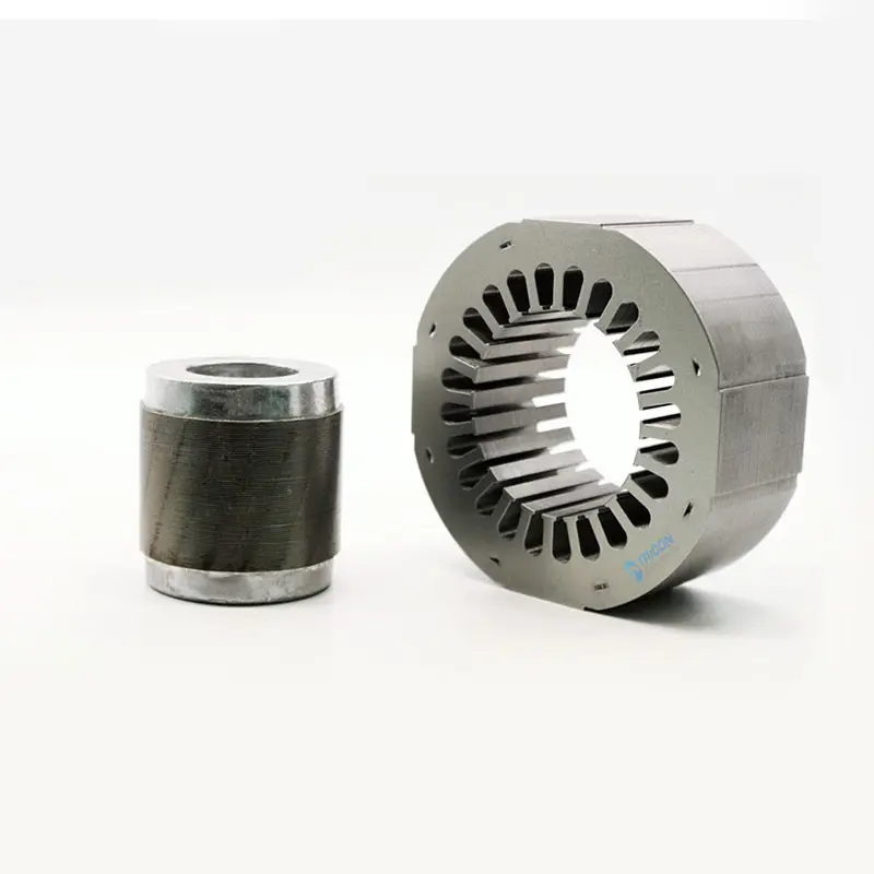 Hochwertiger gegossener Aluminium-Rotor, Bearbeitung von Dreh-Stator und Rotor-Chips, Hochgeschwindigkeits-Stator und Rotor