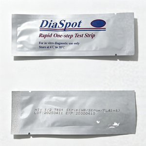 Medco - Tira Reactiva de Alta Calidad para Prueba Rápida y Precisa de VIH <span class=keywords><strong>1</strong></span>/2 en Sangre Total, Suero y Plasma para Uso Clínico en el Hogar y Hospital - Product Image 5