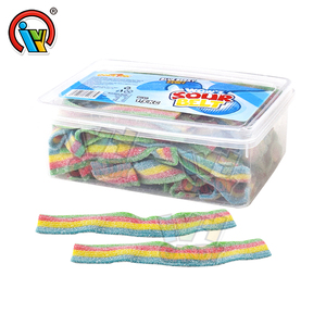 Regaliz <span class=keywords><strong>Candy</strong></span> Cinta de regaliz Cinturón agrio Gummy <span class=keywords><strong>Candy</strong></span> Factory Supply - Product Image 2