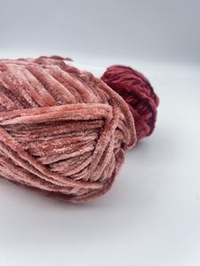 Toptan 100% Polyester Jumbo turuncu tıknaz şönil iplik tığ işi el örgü için - Product Image 5