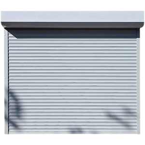 Volets <span class=keywords><strong>de</strong></span> tempête à rouleau en aluminium Volets extérieurs en aluminium Portes à isolation automatique Portes rapides en métal pour la cour et la maison - Product Image 1