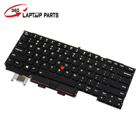 Teclado de Repuesto para Portátil ThinkPad X1 Carbon con Retroiluminación, 6.ª Generación 20KH 20KG, Teclado Original para Portátil Lenovo