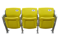 Chaises de stade en plastique en gros, sièges de stade BLM-4151