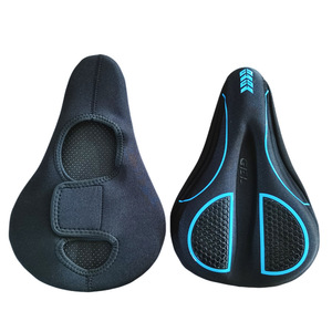 Housse de selle de vélo en silicone 3D, coussin en silicone complet, confortable pour vélo de route et de montagne, unisexe, pour adultes, noir, rouge, bleu, jaune - Product Image 5
