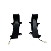Autodragons 2 pièces ambre LED clignotant dynamique rétroviseur latéral marqueur indicateur séquentiel clignotant lampe assemblage pour Prado