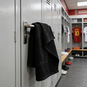 Serviette rectangulaire en coton biologique noir à séchage rapide pour adultes, couleur unie, tissée, ensemble <span class=keywords><strong>de</strong></span> serviettes <span class=keywords><strong>de</strong></span> sport et <span class=keywords><strong>de</strong></span> <span class=keywords><strong>bain</strong></span> - Product Image 5