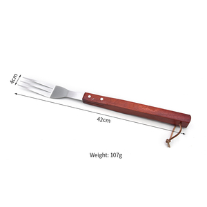 <span class=keywords><strong>REWOOD</strong></span> – Outils de barbecue coréens : Pinces et brochettes extra longues en bois et acier inoxydable, résistantes à la chaleur, écologiques et durables pour la maison - Product Image 4