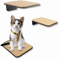 Indoor Easy Install Cat Wand Barsch Möbel Cat Hängematten bett Stahl Cat Leiter Treppen