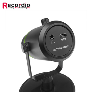 GAM-M1新しい高品質USBマイクコンピューターゲームライブ録音USBコンデンサー小型デスクトップマイク - Product Image 3