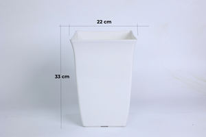 Maceta de Plástico PP Resistente, Diseño Cilíndrico, Personalizable con Logotipo, Ecológica, para Jardín, Venta al Por Mayor de Fábrica 2026 - Product Image 3