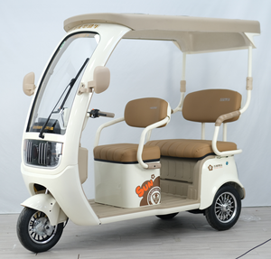 รถสามล้อไฟฟ้าพลังงานแสงอาทิตย์สำหรับผู้โดยสารรถสามล้อไฟฟ้าตัวถังแบบเปิด - Product Image 5