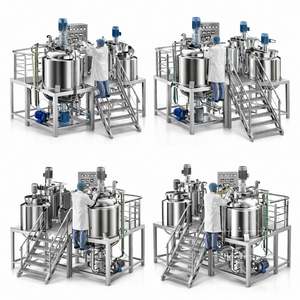 Machine polyvalente pour la fabrication de savon liquide et de cosmétiques, mélangeurs à cisaillement élevé, homogénéisateur, émulsifiant, fabrication chimique - Product Image 2