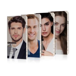 Crème colorante semi-permanente pour cheveux 40 ml Crème colorante avec 40 ml de révélateur pour la couverture des cheveux gris - Product Image 2