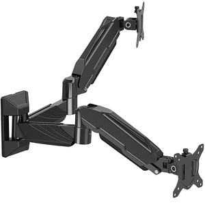 <strong>Dual</strong> <strong>Monitor</strong> Arm <strong>Wall</strong> <strong>Mount</strong> for 13-32 Inch <strong>Monitors</strong> Supports up to 8kg/17.6lbs - Product Image 2