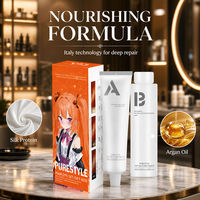 Kit de coloration capillaire permanente professionnelle en crème, coffret cadeau, teinture orange pour cheveux, pour usage domestique ou en salon, OEM ODM, marque privée, vente en gros