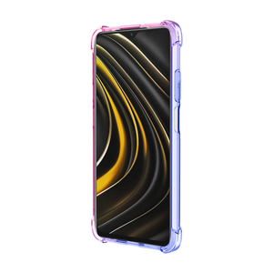 Anti-choque cambio gradiente suave de tpu teléfono caso de la contraportada del teléfono para <span class=keywords><strong>xiaomi</strong></span> poco m3 - Product Image 5