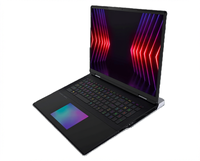 Laptop gaming MSI Raider R18HX baru, layar 18 inci 4K 100% sRGB 120Hz, prosesor Intel Ultra 9-275HX, dan kartu grafis RTX 5080.