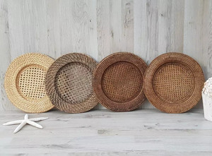 Meilleure vente, nouvelle vaisselle, assiettes en rotin fabriquées au Vietnam, produits bon marché de haute qualité - Product Image 6