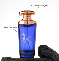 Botol Parfum Kosong Gaya Arab 100ml Elegan dan Mewah Botol Parfum Kaca Kustom Botol Mewah