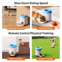 Jouet interactif intelligent pour animaux de compagnie, durable, sans fil, télécommandé, pour chien et chat, distributeur automatique de nourriture, entraînement, exercice d'intelligence, alimentation