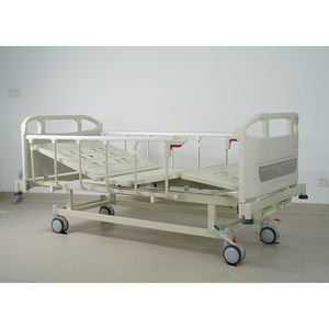 <span class=keywords><strong>Cama</strong></span> de Hospital Manual de Dos Manivelas con Cabecera de ABS XZMD-0106, Gran Venta, Certificación ISO, Capacidad de 200 kg, <span class=keywords><strong>Respaldo</strong></span> Ajustable de 0 a 75 Grados - Product Image 5