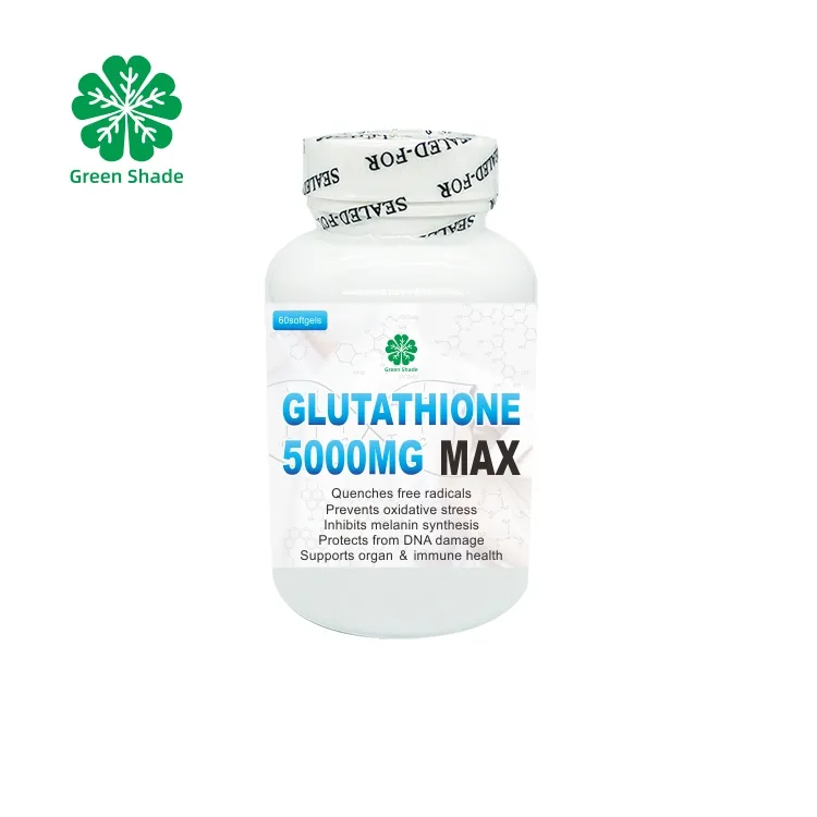 संयुक्त राज्य अमेरिका नई विरोधी उम्र बढ़ने प्रौद्योगिकी 5000mg शक्तिशाली Glutathione Liposomes कोलेजन त्वचा Whitening के लिए विटामिन सी Softgel कैप्सूल