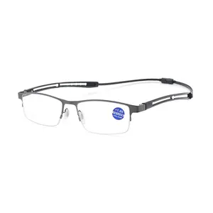 גמיש מורחב diopter קשישים eyewear אנטי איבד presbyopic קריאת משקפיים תליית צוואר