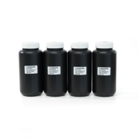 Encre pour imprimante UV à plat rigide C M Y K 1L pour supports d'impression multiples, sortie de couleur stable