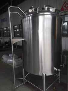 Réservoir de stockage en acier inoxydable pour produits chimiques, huile, lait et boissons, vente chaude directe usine Chine - Product Image 2