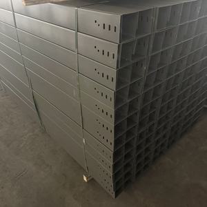 รางเคเบิลสแตนเลสและเหล็กชุบสังกะสี - รางเดินสายไฟโลหะทนไฟพร้อมขายึด - Product Image 4