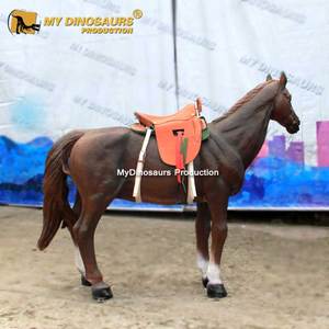 MyDino AA-076 <span class=keywords><strong>Cavallo</strong></span> Robotico Animatronico a Grandezza Naturale per Zoo - Product Image 6