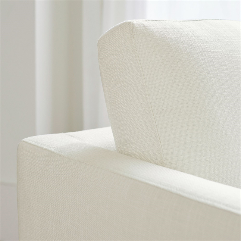 Customized Luxury Chairs For Living Room Home Comfortable Upholstered Gray Armchairs Living Room Sets