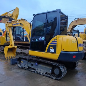 Well-Maintained Second Hand Japan Original 5.6ton <b>Mini</b> komatsu Excavator Used Excavator Komatsu <b>Pc</b> 56 in Good Condition - Product Image 4