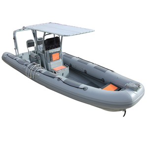 <span class=keywords><strong>Pesca</strong></span> abierta 23ft RHIB 700 alta velocidad ORCA/Hypalon/PVC aluminio RIB botes inflables para la venta - Product Image 1