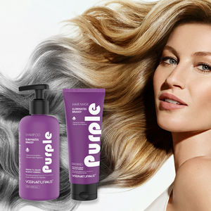 Pigment de couleur à dépôt d'ingrédient naturel de marque privée protège la couleur contre la décoloration des cheveux violets <span class=keywords><strong>shampoing</strong></span> - Product Image 1