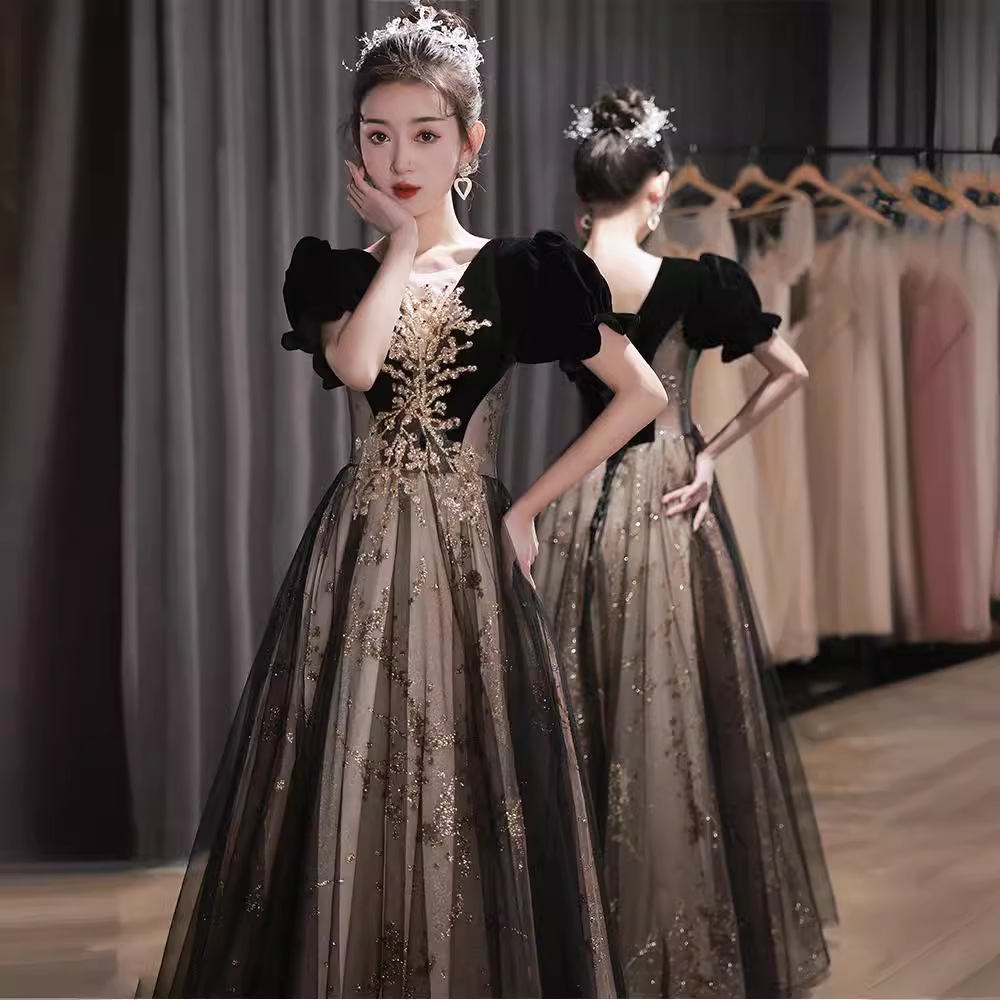 Low Price Graduation Long Dresses Luxury Satin Fabric | Alibaba.com