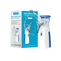 Nébuliseur portable pour animaux de compagnie, silencieux, mini atomiseur avec masque pour le traitement de la toux et de la rhinite chez les chats et les chiens