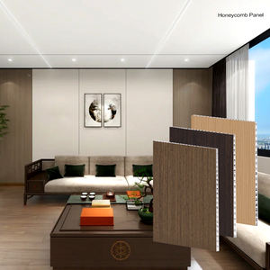 Venta al por mayor de azulejos de techo de aluminio de nido de abeja Panel sándwich de pared Panel de hoja de grano de <span class=keywords><strong>madera</strong></span> Panel de nido de abeja de <span class=keywords><strong>chapa</strong></span> de <span class=keywords><strong>madera</strong></span> SPC - Product Image 1