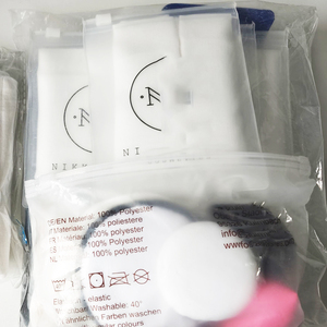 Rửa Khăn Tùy Chỉnh Nhãn Hiệu Riêng Trang Điểm Remover Gạc Bông Vuông Muslin Mặt Vải Hữu Cơ - Product Image 3