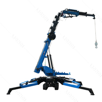 Meistverkaufter Kompakter Hydraulischer Hebekran 4 Tonnen 5 Tonnen 8 Tonnen Spider-Raupenkran Kleiner Raupenkran Preise