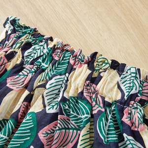 Nouveaux T-shirts sans manches pour petites filles avec logo personnalisé amusant et décorations florales, et ensembles de pantalons à impression intégrale - Product Image 5