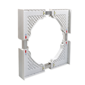 Soporte <span class=keywords><strong>de</strong></span> Montaje Central Ajustable para Lavandería, Kit <span class=keywords><strong>de</strong></span> Almacenamiento para <span class=keywords><strong>Lavadora</strong></span> y Secadora, Kit Intermedio para Apilar Lavadoras - Product Image 6