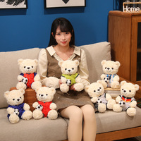 En gros, Peluche Ours Football Kawaii avec vêtements, Souvenir pour les fans, Cadeau pour machine à griffes