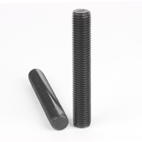 Full Thread Stud ASTM A193 B7 Black Oxide DIN 976 Double Chamfer