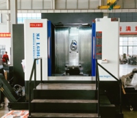 Centre d'usinage horizontal CNC MJ-H630I Fraiseuse CNC à table rotative de 600mm