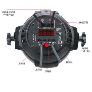 Venta caliente 100W COB LED lámpara <span class=keywords><strong>de</strong></span> escenario Photoflood Control <span class=keywords><strong>de</strong></span> voz Par Luz Para Boda banquete <span class=keywords><strong>Teatro</strong></span> y Bar escena - Product Image 2