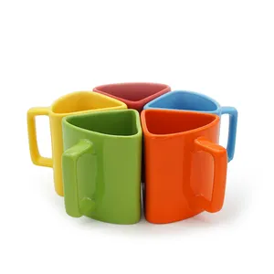 Appealing Triangle Shaped Mug For Aesthetics And Usage 