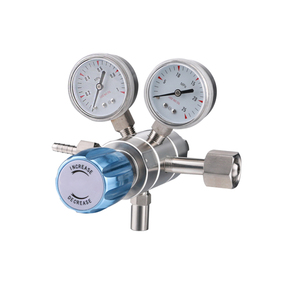 Regulador de presión de gas de oxígeno de acero inoxidable de dos etapas - Product Image 1