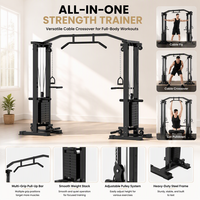 Machine de musculation à câbles croisés EM Dezhou, en fer, pour usage commercial, équipement de fitness, livraison rapide
