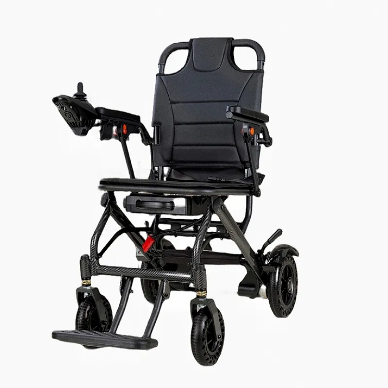 トラベルウォーカー & ローラー用の高齢者障害者向けアルミニウム合金カーボンファイバー電動車椅子